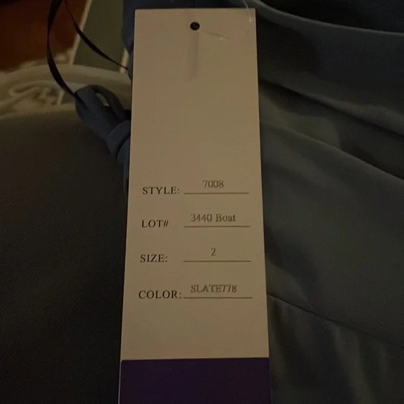 Bill Levkoff Slate dress - Picture 2 of 2